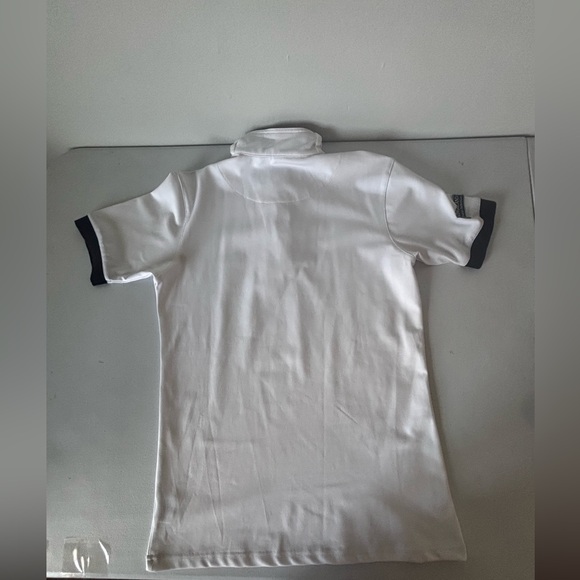 Kingsland Show Shirt Lovita SS Classic White Sz large -0445 - Picture 3 of 10